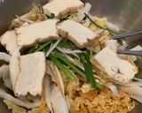 A picture of step 2 of Vegetarian Bamboo Shoot Bánh Xèo.