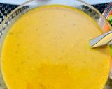 A picture of step 10 of Malaysian curry (Lemak) made with coconut milk.