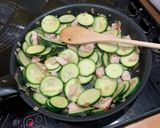 Une image de l'étape 4 de 🥒🫓CRUMBLE COURGETTE JAMBON CHÈVRE 🫓🥒.