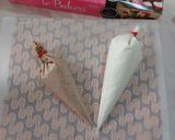 Foto langkah ke 2 dari resep Batik Trio Layer Cake.