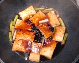 蔥燒豆腐的食譜步驟4照片