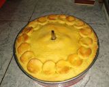 Foto del paso 7 de la receta: Tarta alta de jamón, queso, tomate y huevo