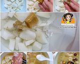 รูปขั้นตอนการทำที่ 1 ของ แกงจืดหัวไชเท้า By ไมโครเวฟ