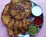 A picture of step 4 of Broccoli And Leek Uttapam.