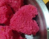 এগলেস সিক্রেট হার্ট কেক(eggless secret heart cake recipe in Bengali) রেসিপির ধাপ 4 ছবি