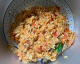 A picture of step 3 of Kadhi Khichdi.