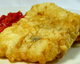 Foto del paso 3 de la receta: Bacalao rebozado acompañado de pimientos
