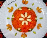 A picture of step 6 of Carrot Halwa.