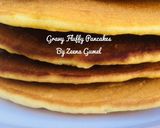 A picture of step 6 of Fluffy Pancakes.