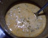 A picture of step 1 of Suji/semolina Moong pancake.