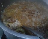 A picture of step 4 of Sindhi beef biryani.