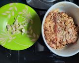 Foto langkah ke 1 dari resep Tumis Daging ala Beef Bowl Yoshinoya dan acar ala Hokben.