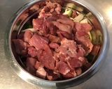 Une image de l'étape 5 de Porc mariné aux deux oignons (marinade maison et cuisson à la plancha).