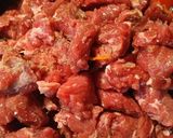 A picture of step 9 of Drunken Peppers and Beef.