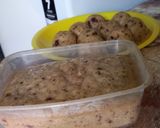 Foto langkah ke 8 dari resep Bolu Kukus Pisang (tanpa mixer).