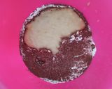 Foto langkah ke 2 dari resep Donat Kepang Pisang Cokelat (eggless dan no ulen).