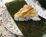 Foto langkah ke 9 dari resep Temaki sushi - Handmade Sushi hand roll 🌯.