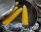 A picture of step 2 of Masala Corn on the Cobs.
