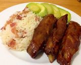 A picture of step 6 of Bbq ribs on crockpot.