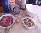 Foto del paso 1 de la receta: Hamburguesas de lentejas y carne