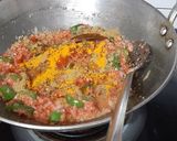 A picture of step 3 of Fiery Chaap.