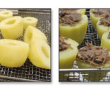 Foto del paso 3 de la receta: Papas rellenas de carrillera de Cerdo en su propio jugo con setas salteadas