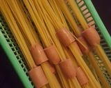 Foto langkah ke 1 dari resep Spaghetti Bolognaise (ala sate sosis) 👍.