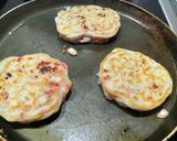 Une image de l'étape 3 de Pancake framboise chocolat blanc.