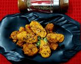 A picture of step 4 of Kela Vada.