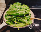 Foto del paso 3 de la receta: Paccheri con ricotta, espinaca y langosta