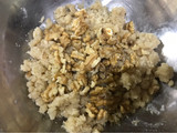 Tarta de manzana con nueces y pasas!