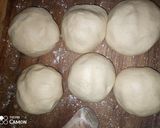 A picture of step 2 of Mandazi.