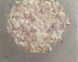 A picture of step 3 of Meethi Alo.
