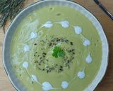 A picture of step 6 of Asparagus and Zucchini Cream Soup (No-Waste).