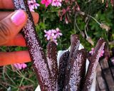 A picture of step 4 of Oreo Churros.