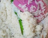 Foto langkah ke 1 dari resep Cheese Mango Sticky Rice Popsicle.