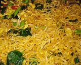 รูปขั้นตอนการทำที่ 3 ของ มาม่าคะน้าหมูไข่