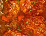 A picture of step 3 of Dumplings with chicken stew.
