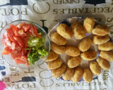 Foto del paso 16 de la receta: Bomba de papa al horno con el puré de cebolla y relleno de queso