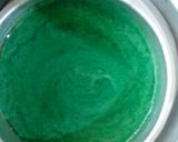A picture of step 6 of Tricolor Dhokla.