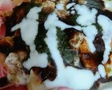 A picture of step 5 of Sabudana Mathri Curd Chaat.