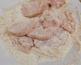 Une image de l'étape 3 de Burger au filet de poulet pané maison.