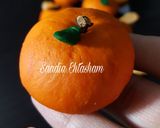 A picture of step 4 of Orange sondesh.