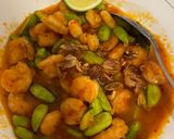 Foto langkah ke 3 dari resep Udang balado pete enak.