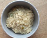 A picture of step 3 of A perfect way to rescue soggy rice! Magical accident chicken porridge 🧙♀️🪄.