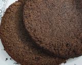 A picture of step 6 of Chocolate ganache cake.