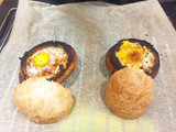 Huevos al nido con chorizo