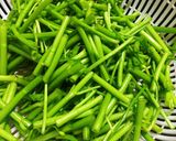 Hình bước làm 1 của món Rau Muống Ngâm Chua