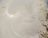 A picture of step 2 of Rajasthani Tikkad.
