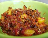 Foto langkah ke 4 dari resep Sambal Teri Nanas Favorit Suami.